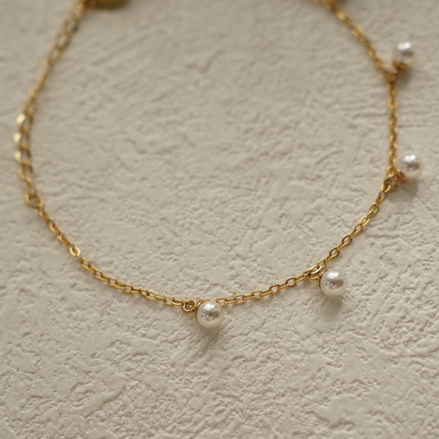 Pearly Drop Bracelet