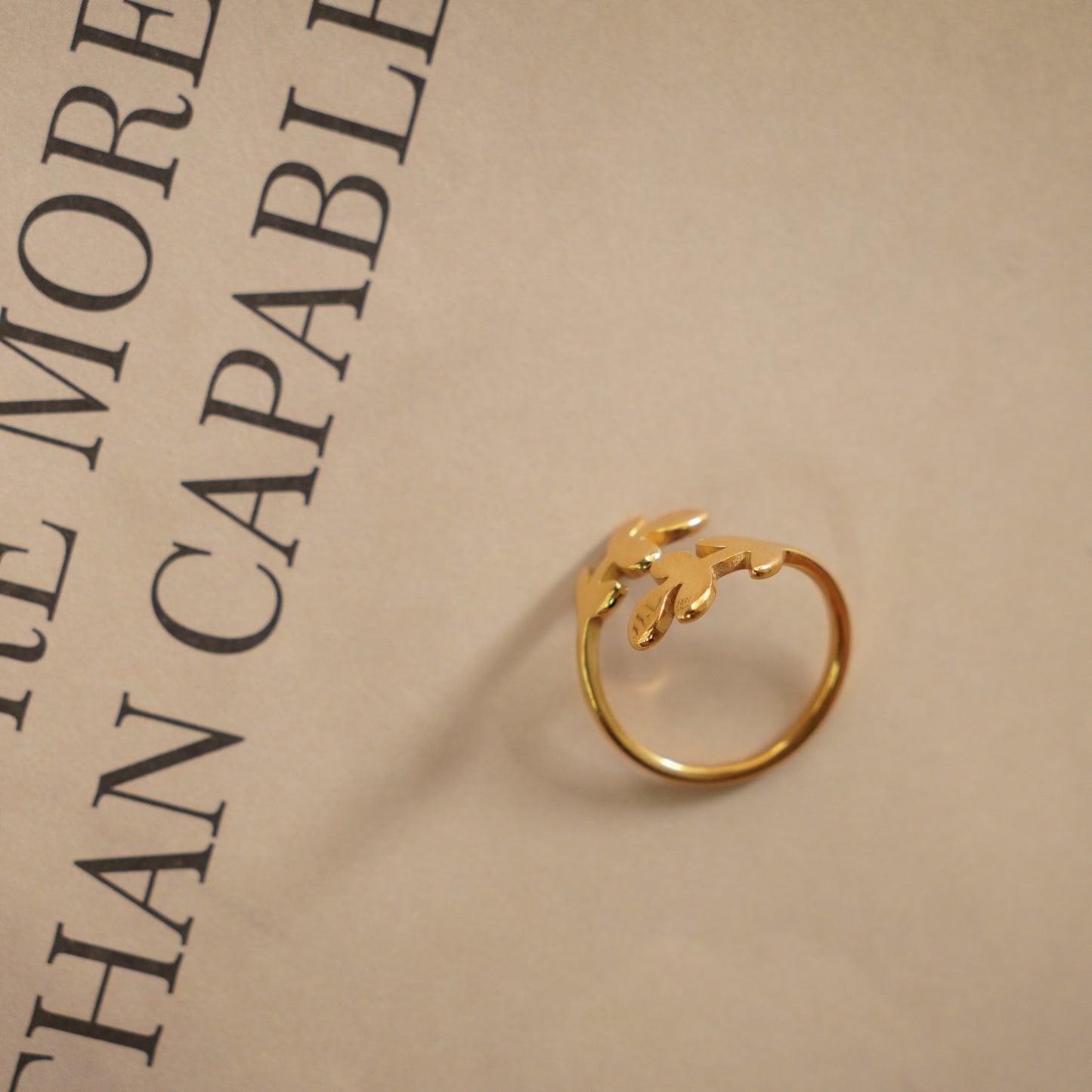 Summer Leaf Ring