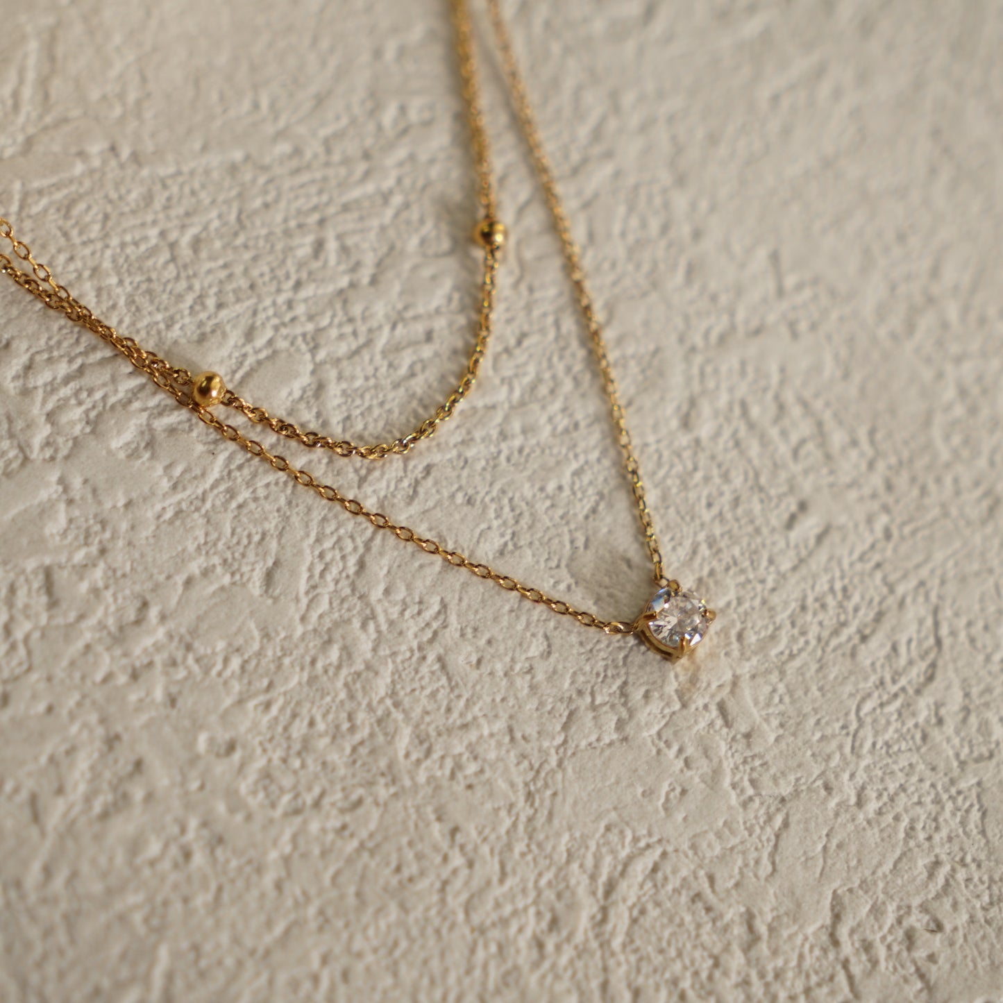 Cooly Double Layer Necklace