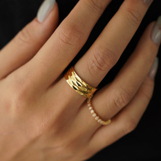 Olivia Crafted Ring