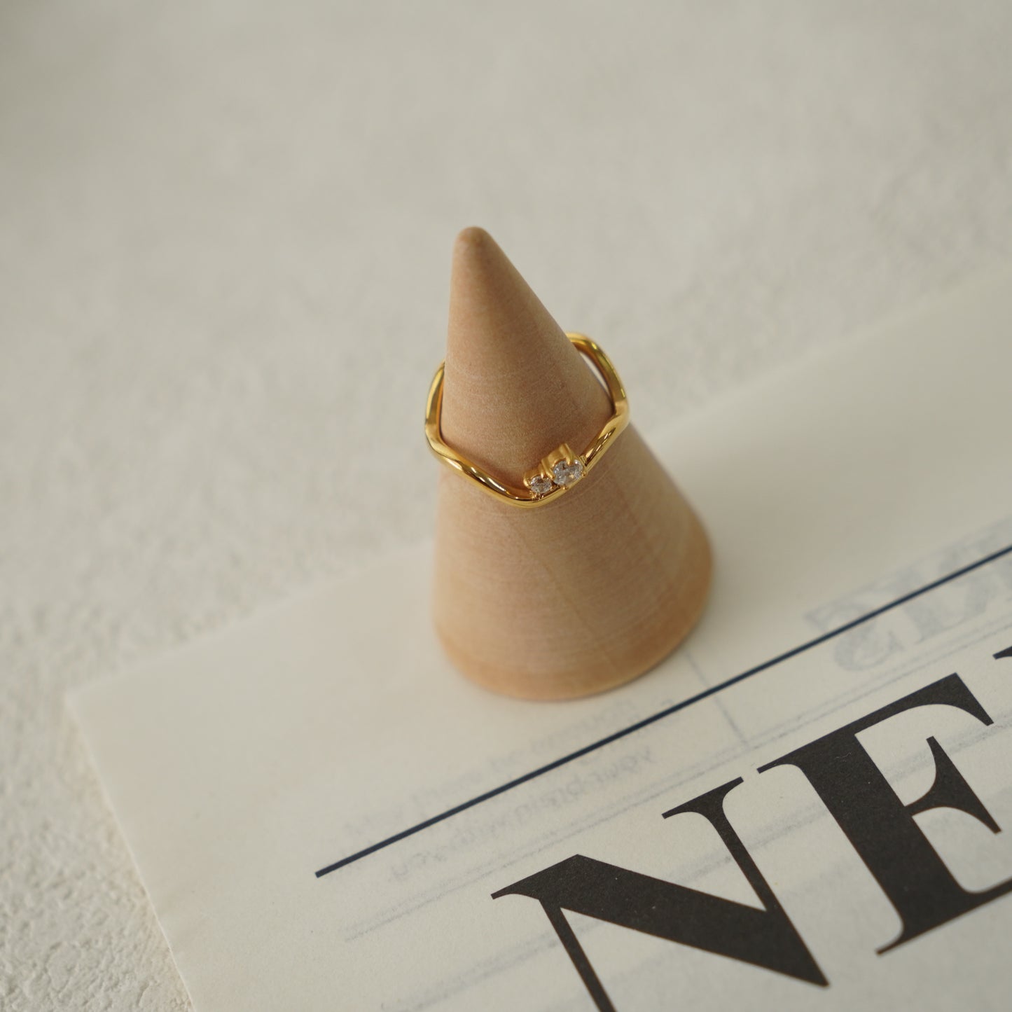 Hilda Wavey Ring