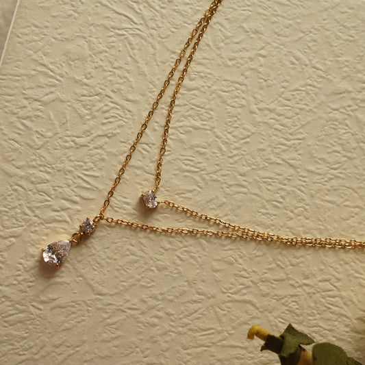 Allyn Double Layer Necklace