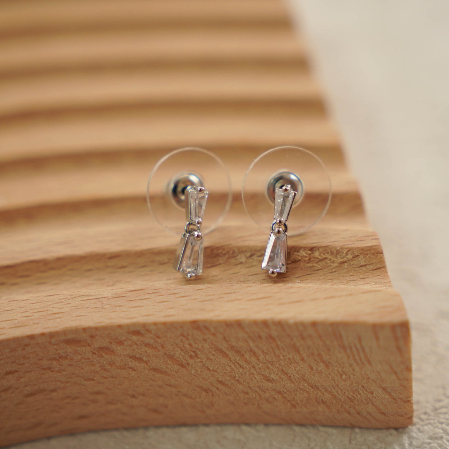 Gabey Block Earrings