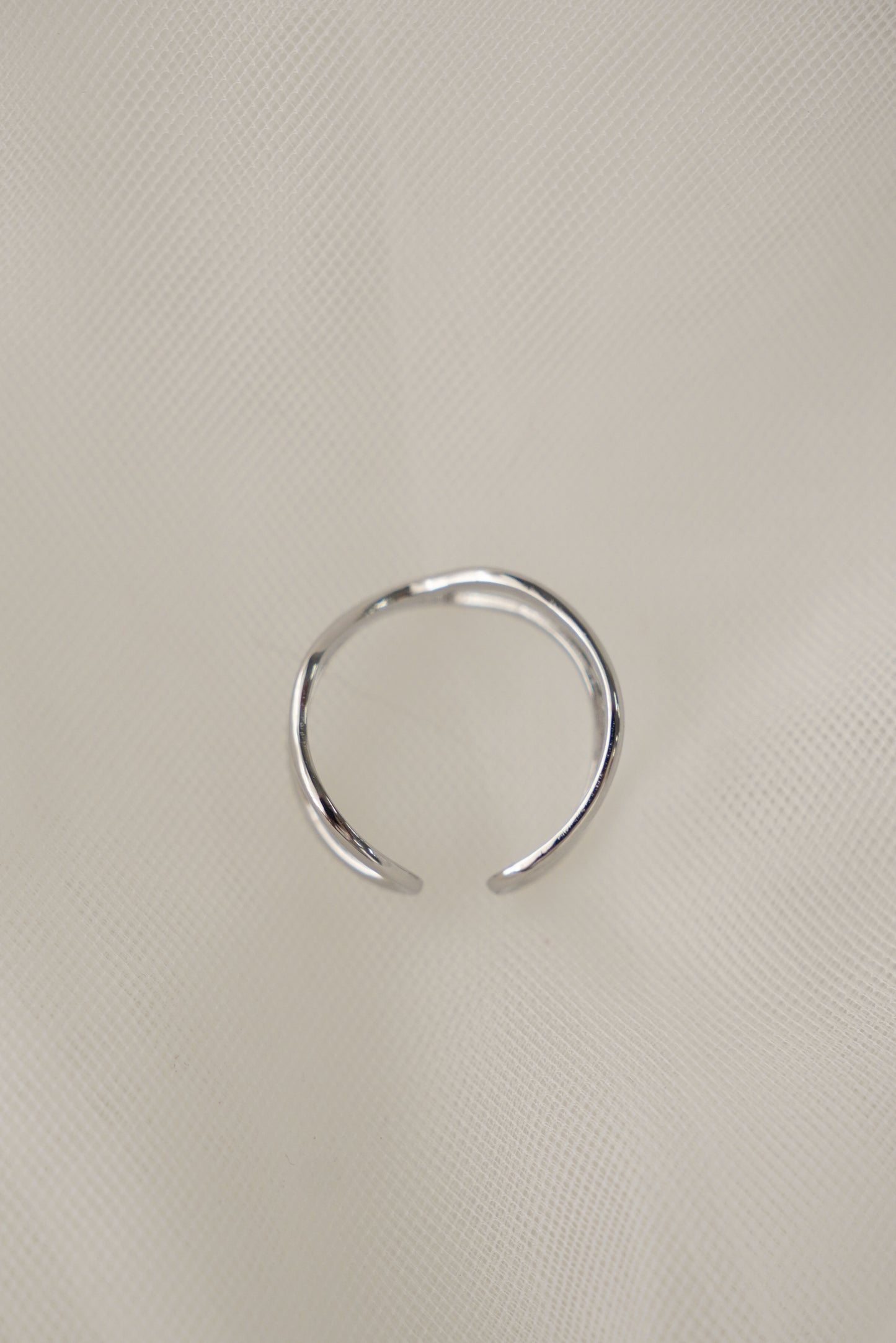 Adjustable Wavey Band Ring