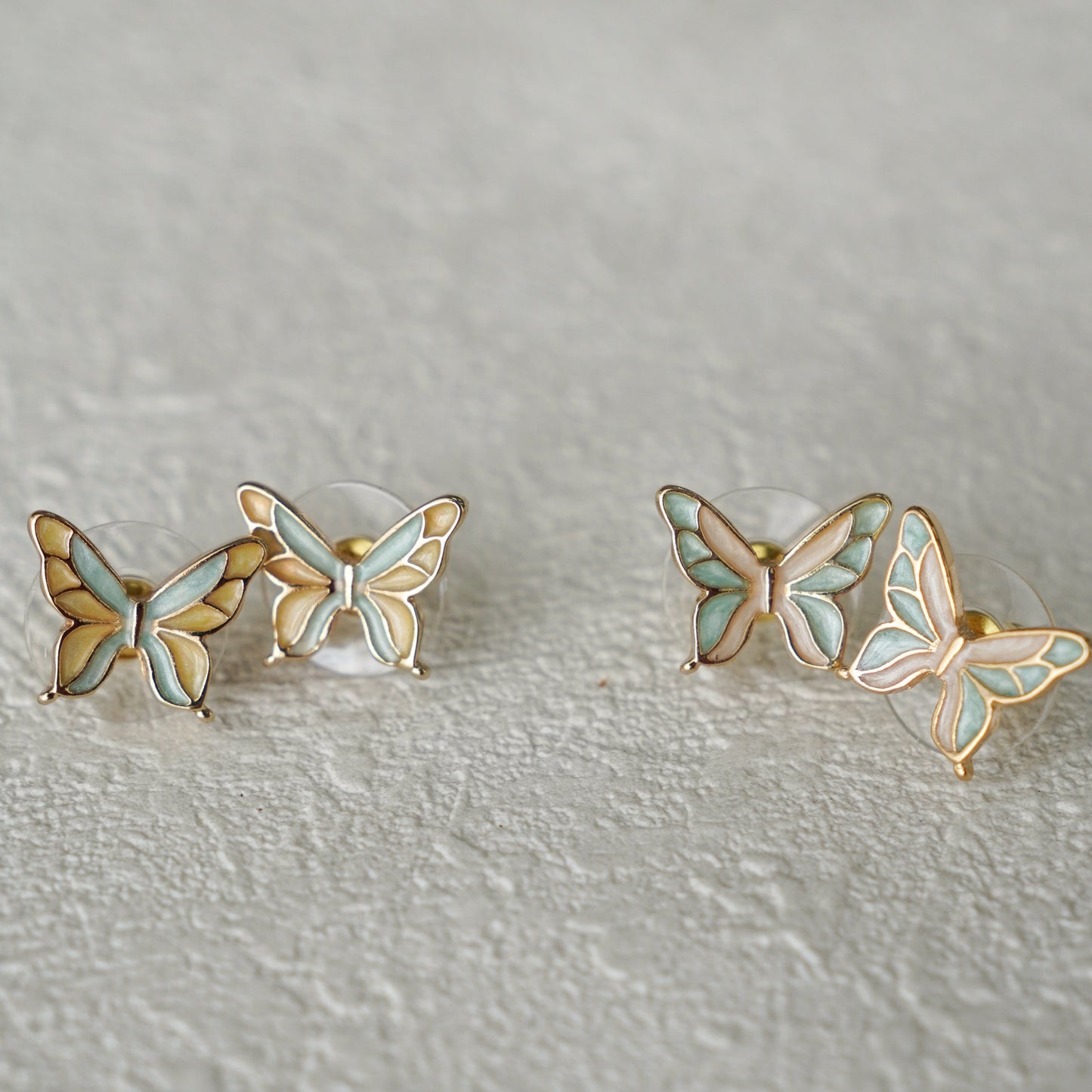 Pastel Color Butterfly Earrings
