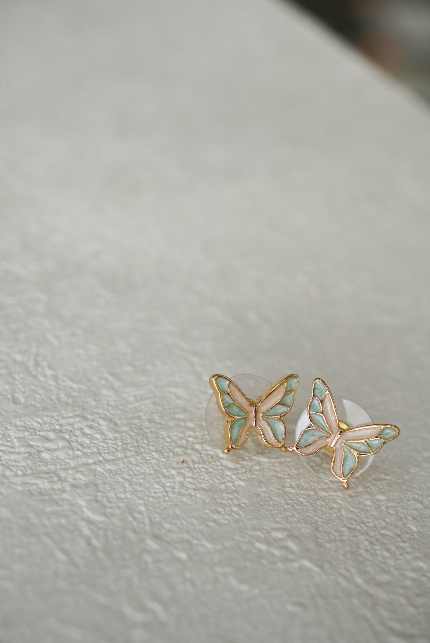 Pastel Color Butterfly Earrings