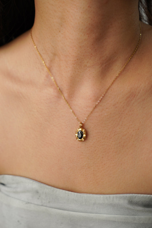 Vintage Carving Necklace