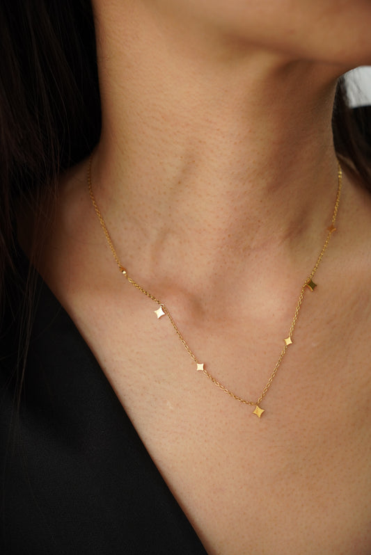 Plated Star Necklace