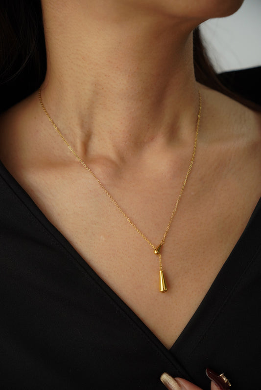 Water Drops Adjustable Necklace