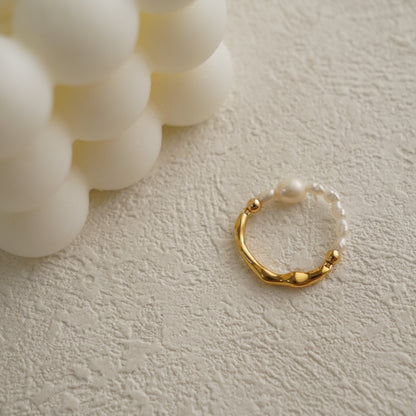 Soona Mix Pearl Ring