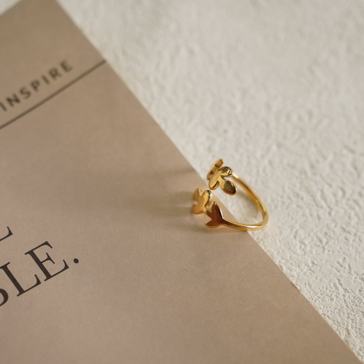 Summer Leaf Ring