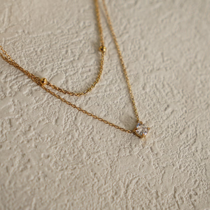 Cooly Double Layer Necklace