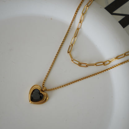 Kime Love Double Layer Necklace