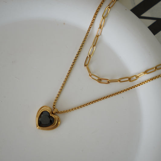 Kime Love Double Layer Necklace