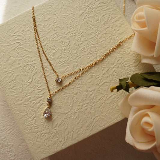 Allyn Double Layer Necklace