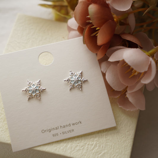 Winter Snowflakes Earring