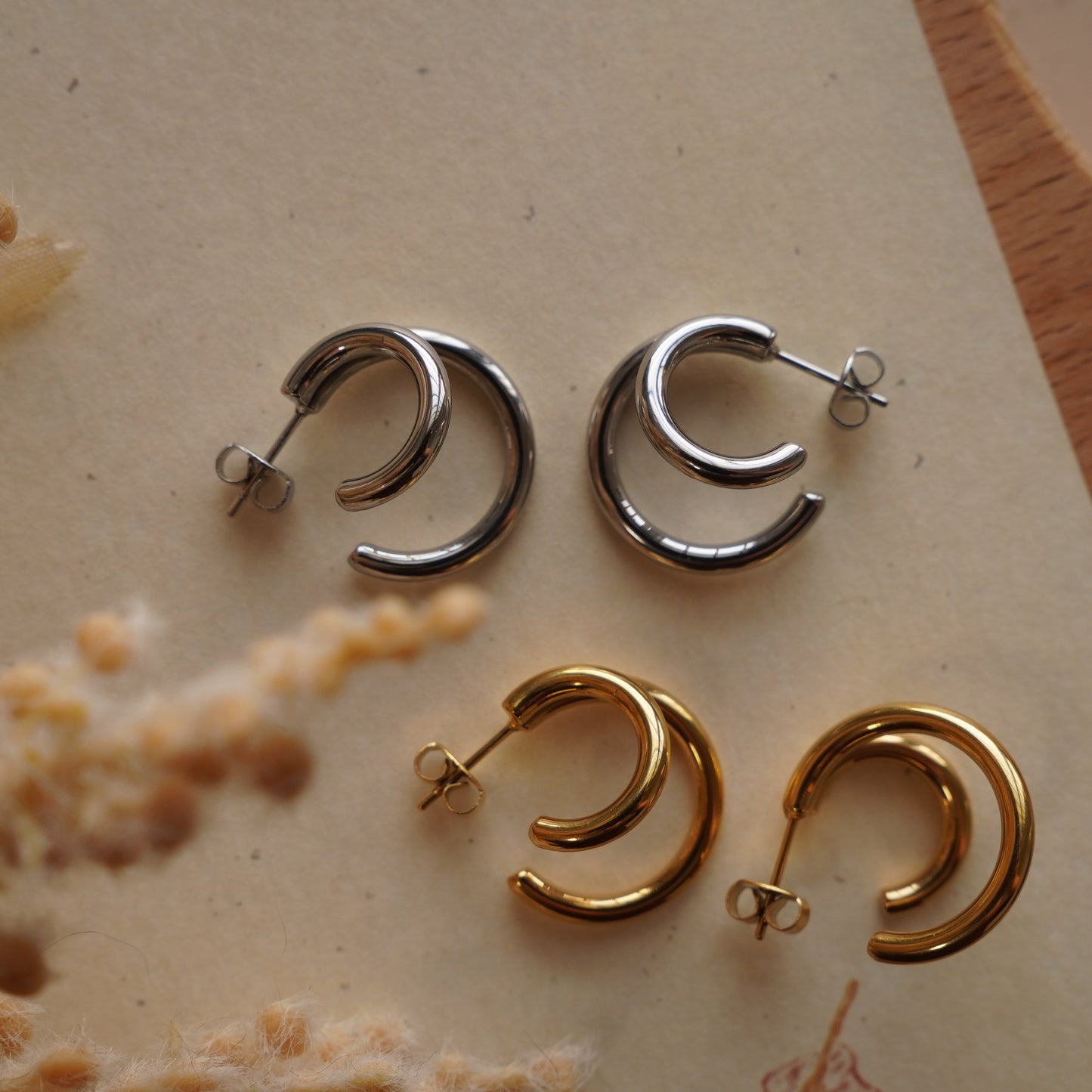 Dynn Double C Earring