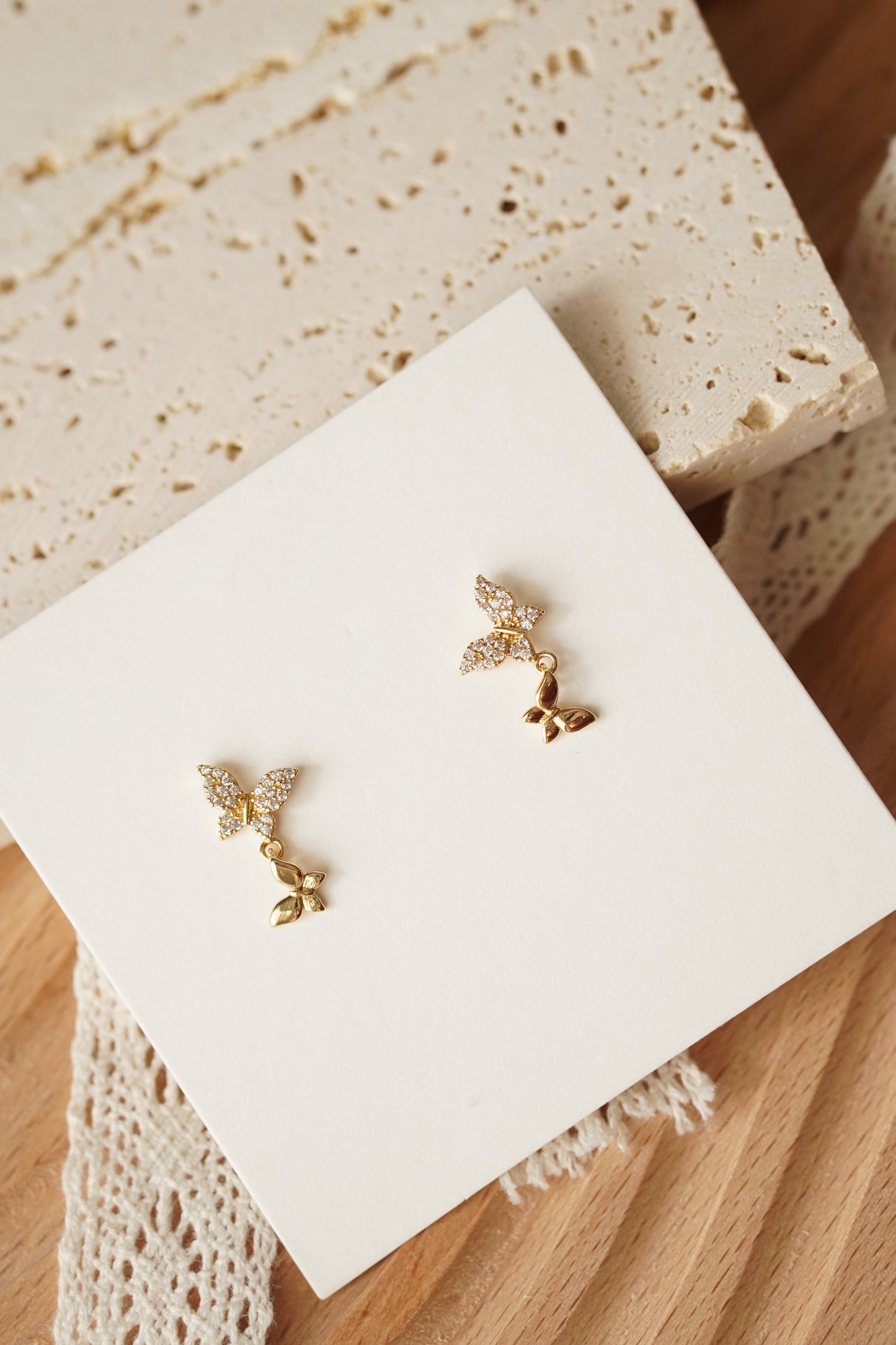 Hyue Butterfly Earrings