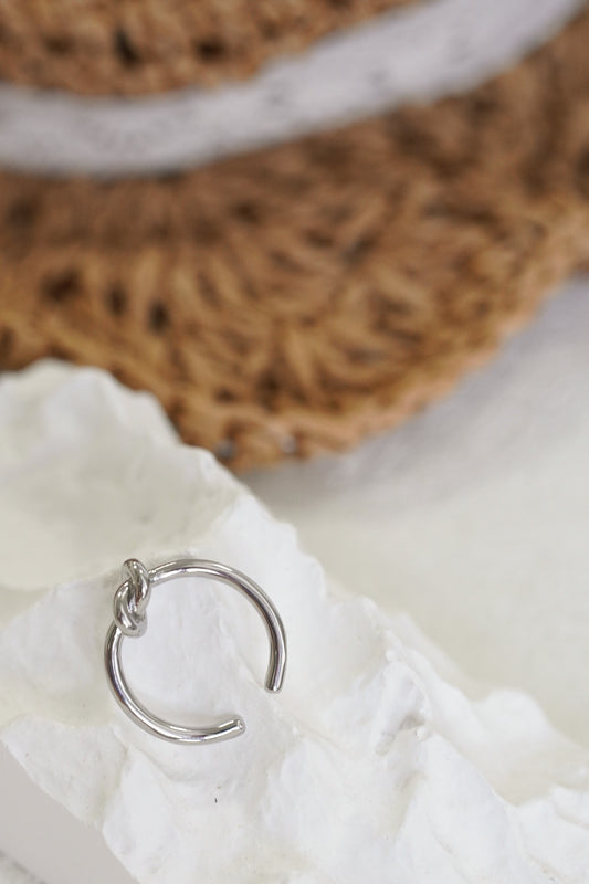 Luna Adjustable Knot Ring